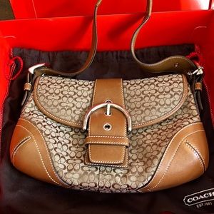 Coach bag.   Still has original box.    Excellent condition.